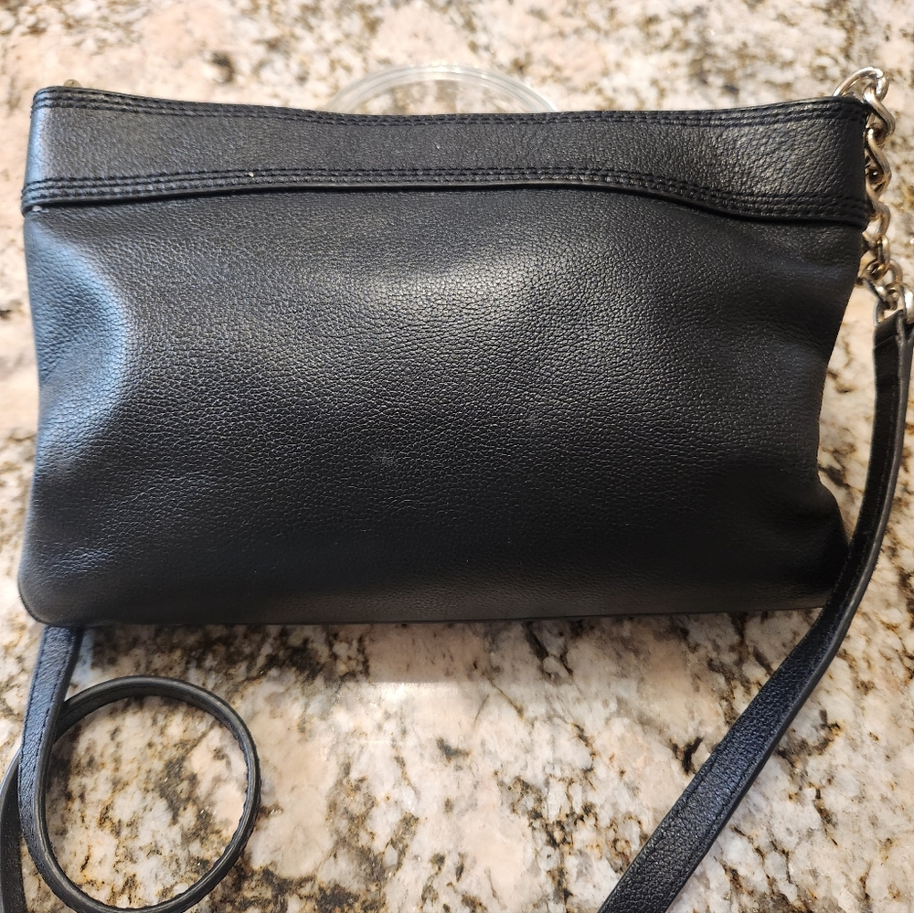 KATE SPADE Purse, Primrose Hill Arica Black Leather Bow Crossbody Bag, EUC READ - Picture 5 of 12